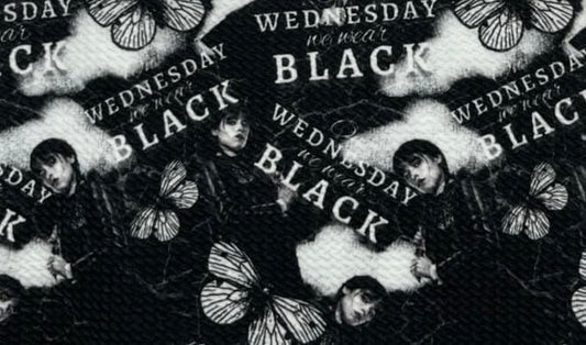 Wednesday We Wear Black Bow